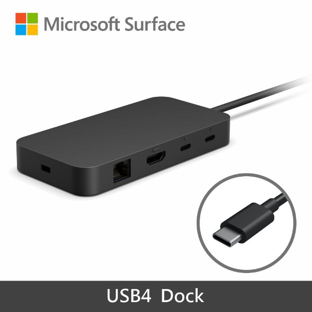 圖片 Surface USB4 Dock 擴充基座