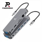 圖片 PowerRider HB-P13 十三合一PD充電傳輸集線器